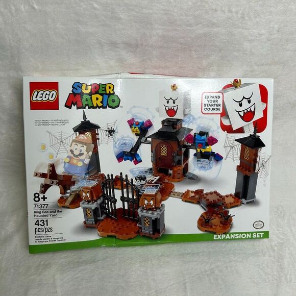 LEGO Super Mario: King Boo and the Haunted Yard Expansion Set 71377, 431 pieces - Picture 1 of 3